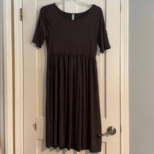 Dark Grey Dress
